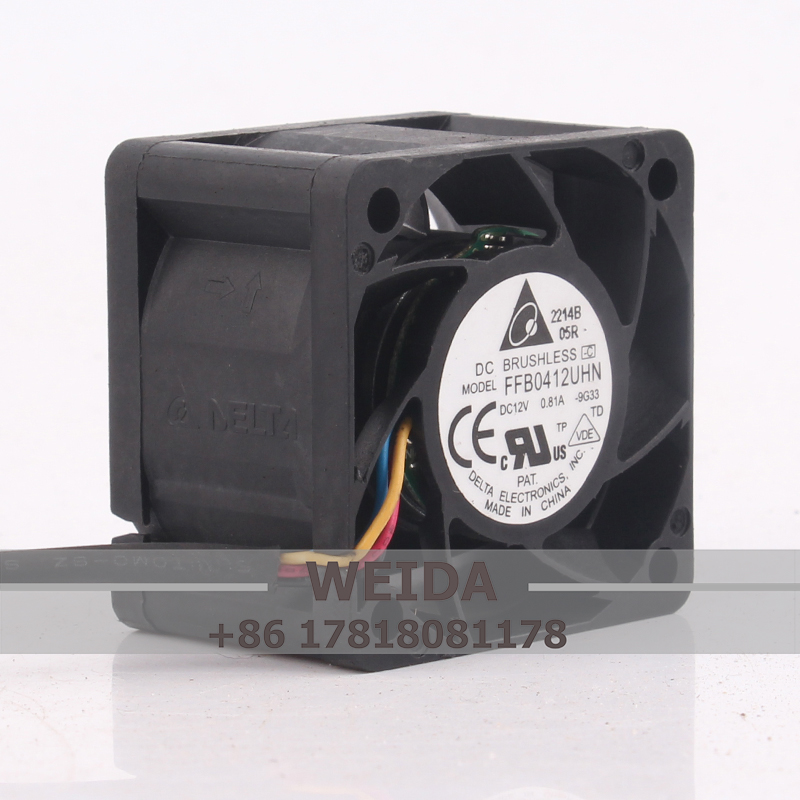 Case Fan Controller - デルタ用ケース冷却ファン 24V 48V DC12V 0.81A FFB0412UHN