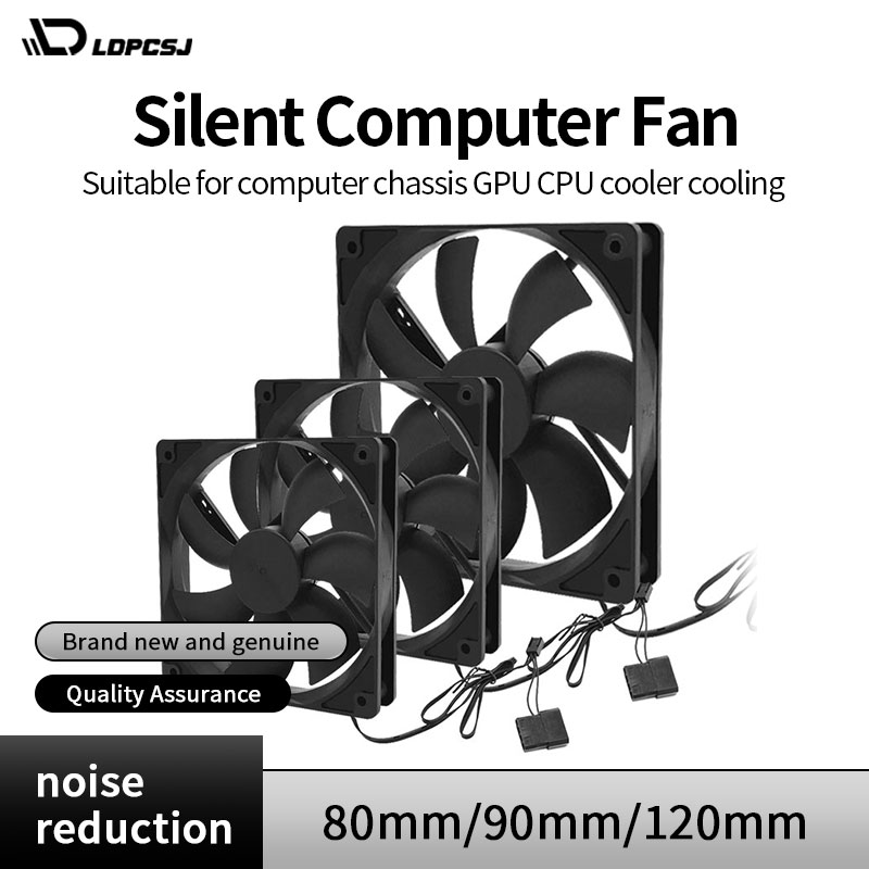 Case Fans - 80 ミリメートル 90 ミリメートル 120 ミリメートル静音コンピュータファンサイレント