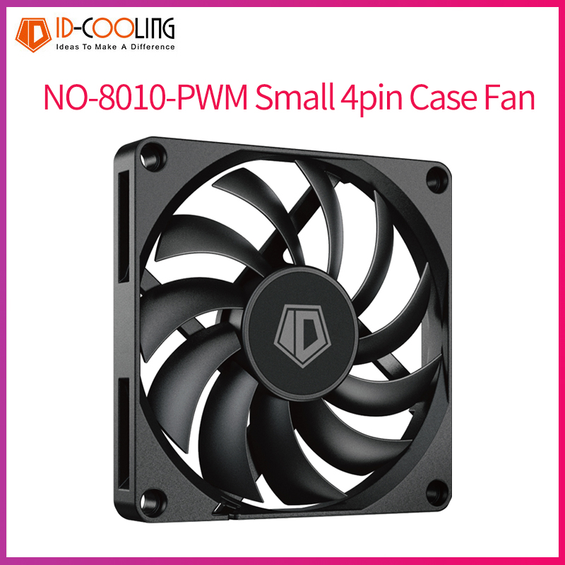 Case Fan Controller - ID-COOLING NO-8010-PWM 小型 4pin ケースファン 8