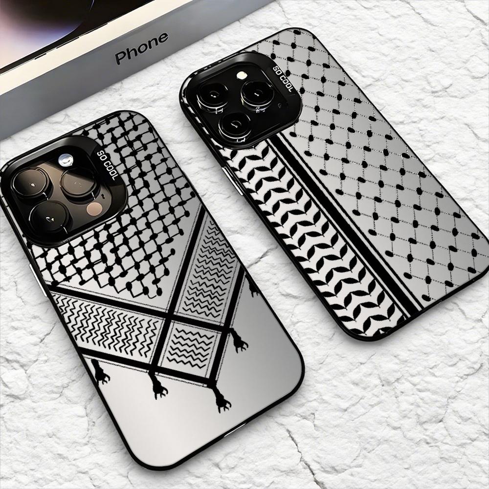 ケフィエ・パレスチナ柄 iPhoneケース iPhone 1 - Computer Case のレビューと価格