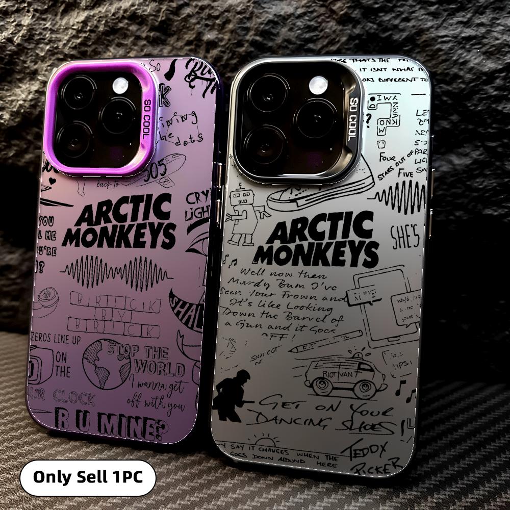 A-Arctic Monkeysのバンドロゴ入り、カラフルな - Matte Pc Case のレビューと価格