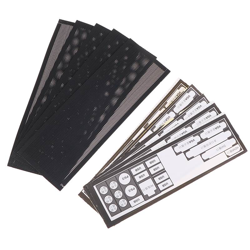 - 5 個の PVC ダストフィルター ユニバーサル DIY - Dust Filter Pc のレビューと価格