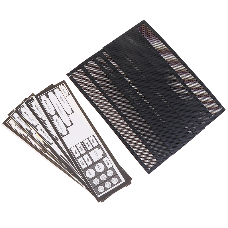 - 5 個の PVC ダストフィルター ユニバーサル DIY - Dust Filter Pc のレビューと価格