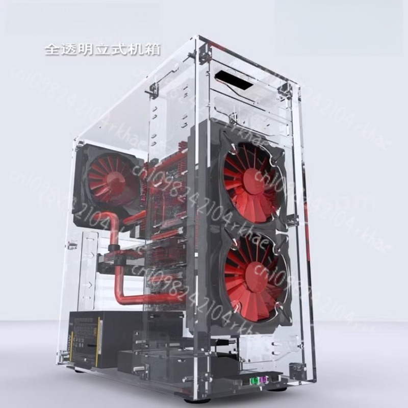 DIY 新しいデスクトップパッケージ 1 つの有機ガラスアク - Atx Case のレビューと価格